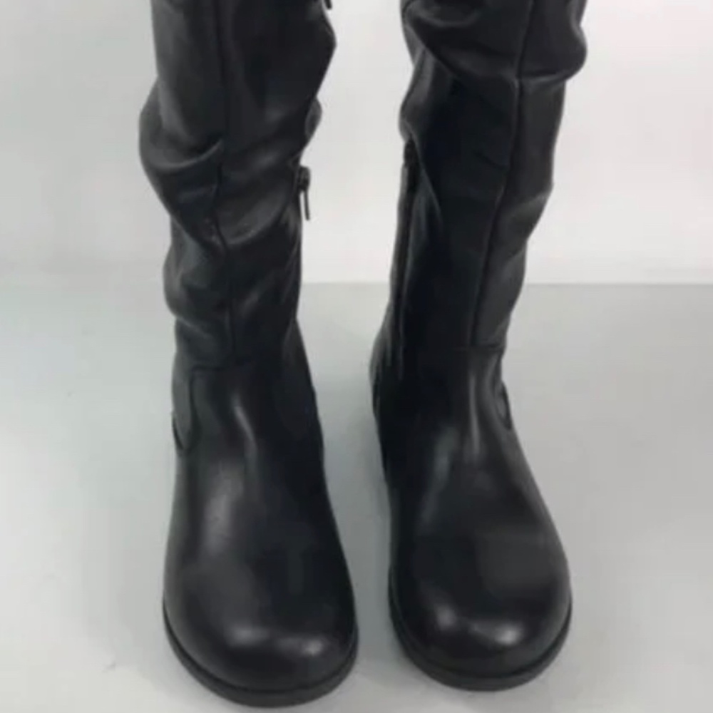 Birkenstock Sarnia Black Mid-calf Natural Leather Boots Size 39 (US 8 - 8 1/2)